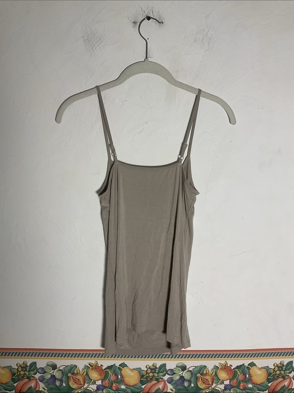 Foundation by Mr. Davis Bamboo Viscose Camisole Tank Top Size M Taupe - Picture 3 of 5